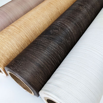Semi-rigido tessuto di legno PVC inside film sheet per il processo di laminazione