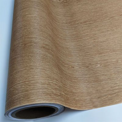 Film interno in PVC semi-rigido con texture in legno per mobili a membrana Mdf