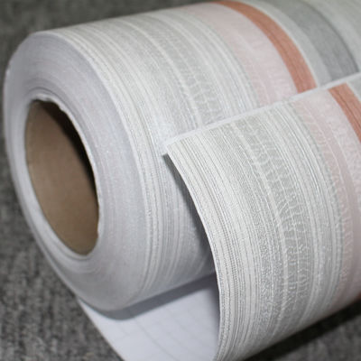 0.1mm-0.15mm PVC Free Peel And Stick Wallpaper Alto lucido Tocco morbido