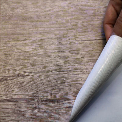 Film adesivo a base di plastica a rivestimento in PVC impermeabile in legno