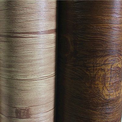 Film decorativo adesivo ad alta resistenza a grano di legno PVC Super Matte Surface
