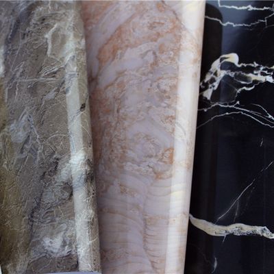 1400 mm di larghezza Rollo di pellicola in PVC ad alta lucentezza per la stampa a membrana a vuoto MDF